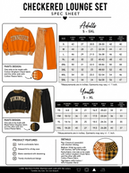 Adult & Youth Checkered Lounge Set