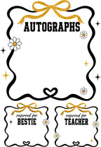 Last Day of School Autograph Tee ✏️