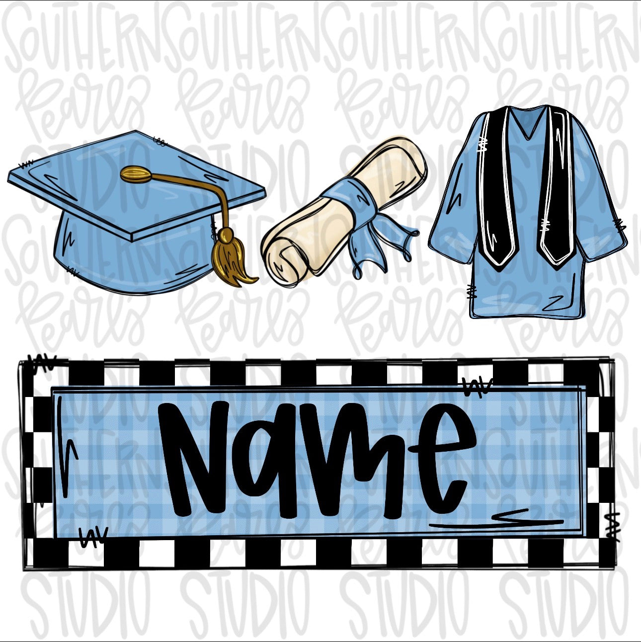 Custom Kids Graduation DTF Tee | Comfort Colors or Gildan