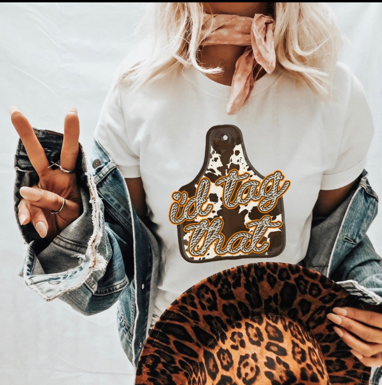 I'd Tag That Western Tee | Comfort Colors or Gildan