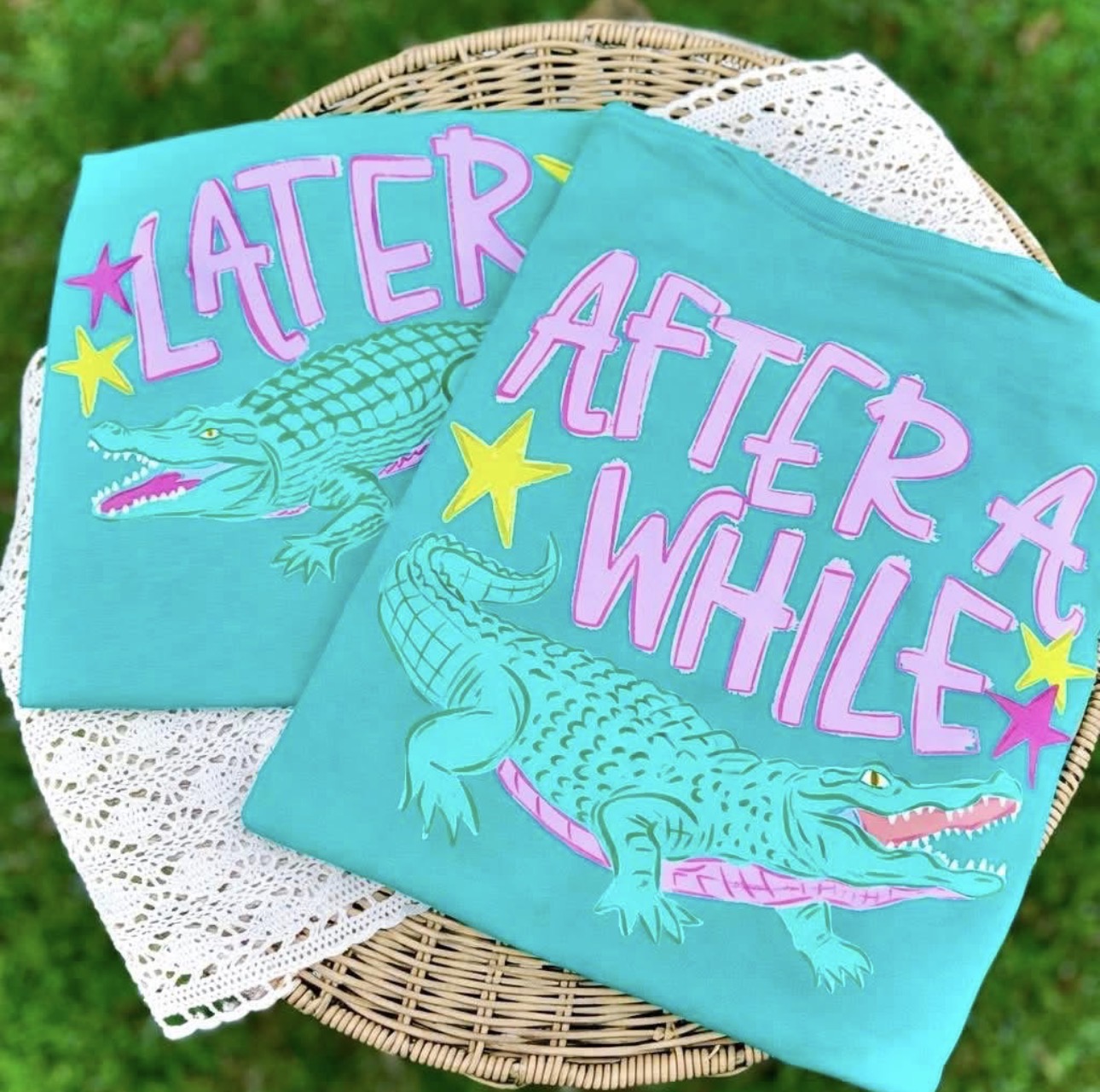 Later Gator After While Crocodile Tee | Comfort Colors or Gildan