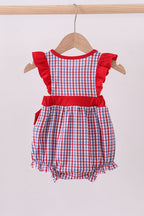 Ole Miss HOTTY TODDY smocked ruffle bubble