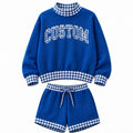 Custom Mock Neck Sets with Applique Embroidery