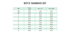 Blue Turtle Bamboo Pajama Set