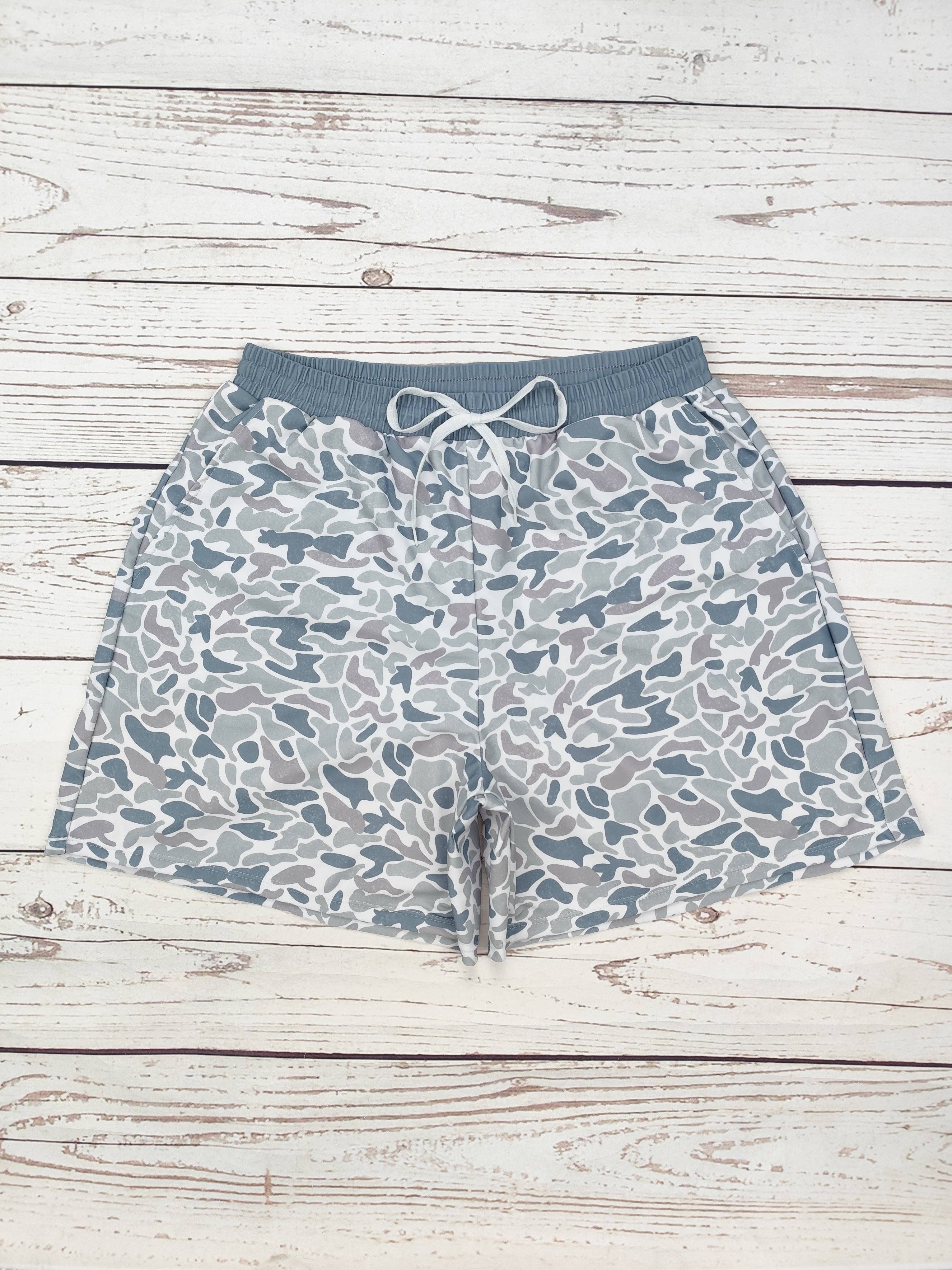 Camouflage Printed Men Board Shorts