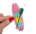 Paddle Board Summer Sequin Patch-Small