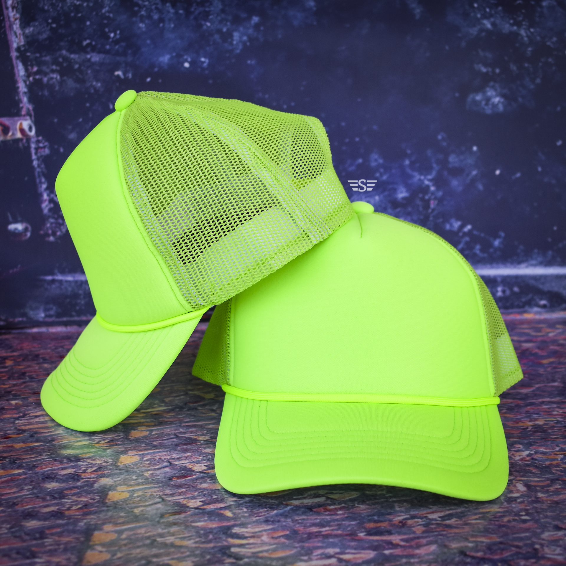 Solid Magna Pony® Mesh Foam Trucker Hat