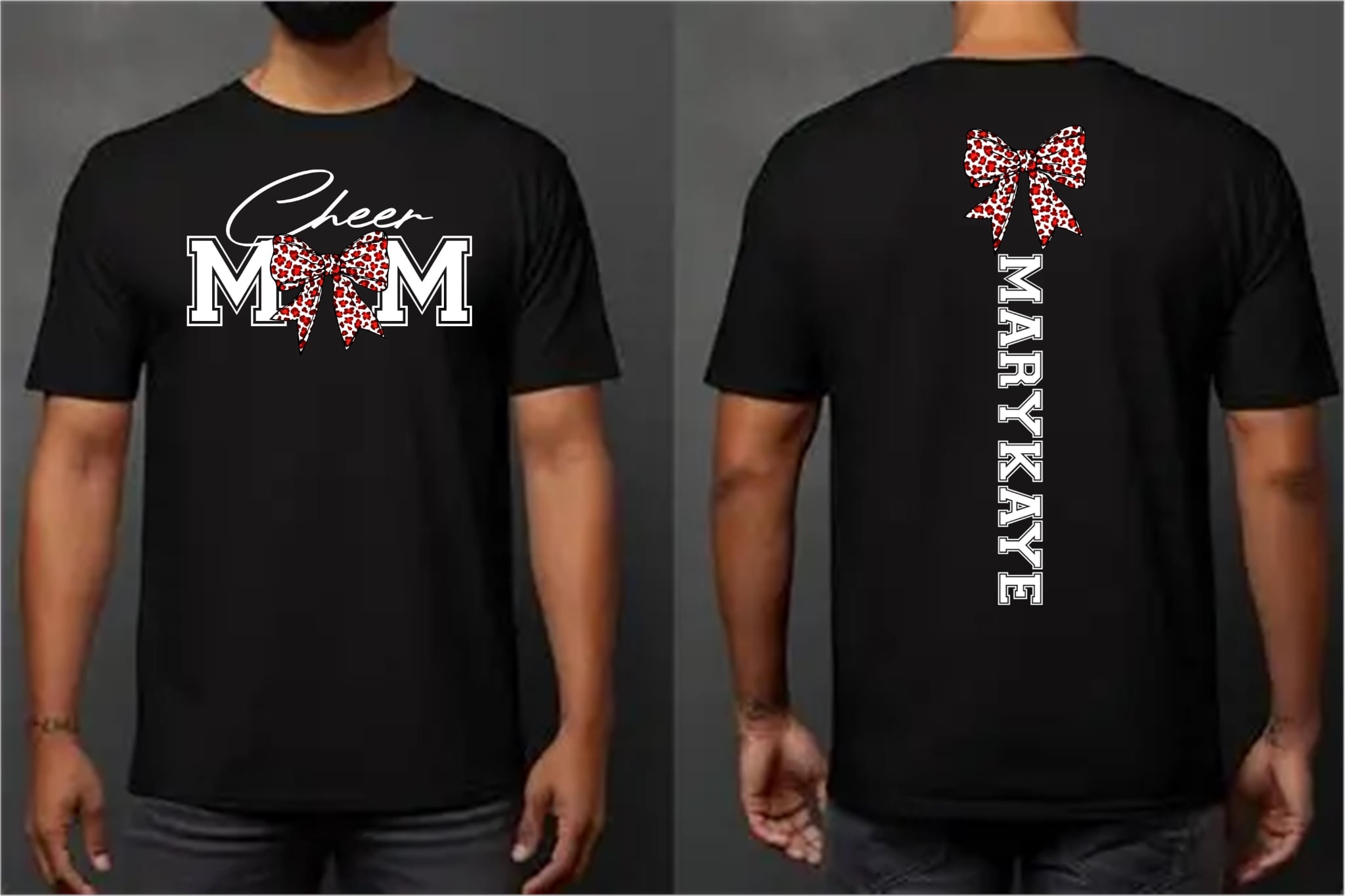Cheer Mom Custom Tee | Comfort Colors or Gildan