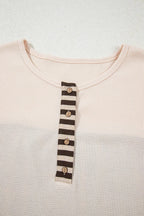 Mackenzie Plaid Patchwork Half PLUS Pullover