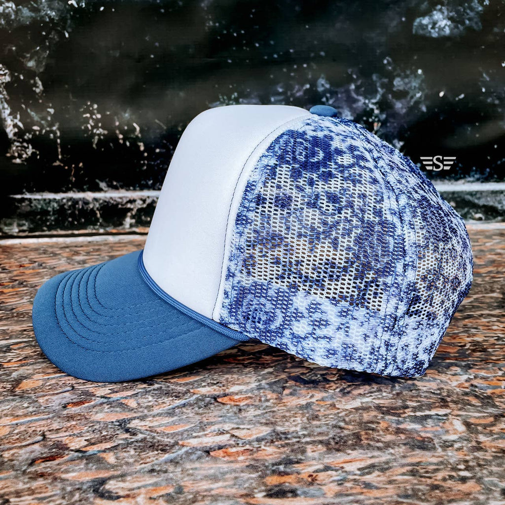 Chinoiserie Magna Pony® Mesh Foam Trucker Hat
