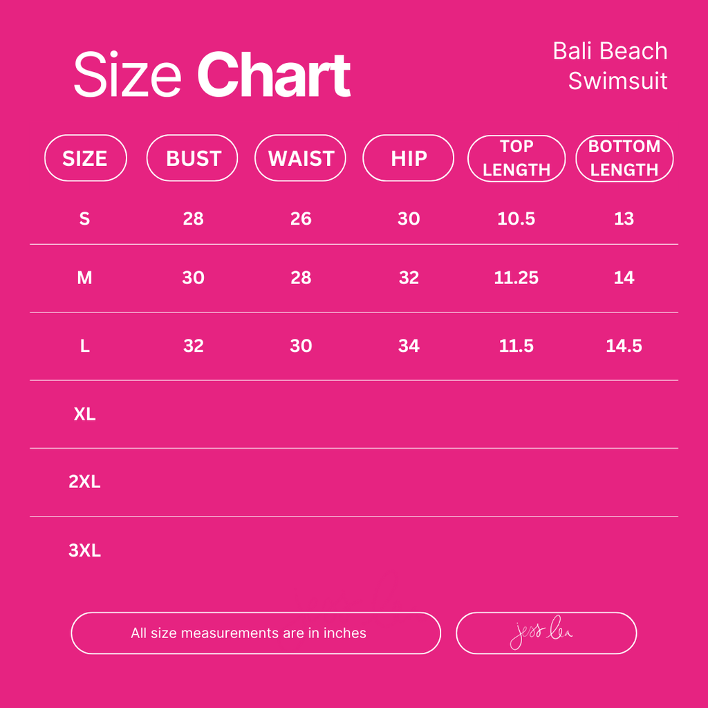 Bali Beach Two Piece Swimsuit- Blue/Pink