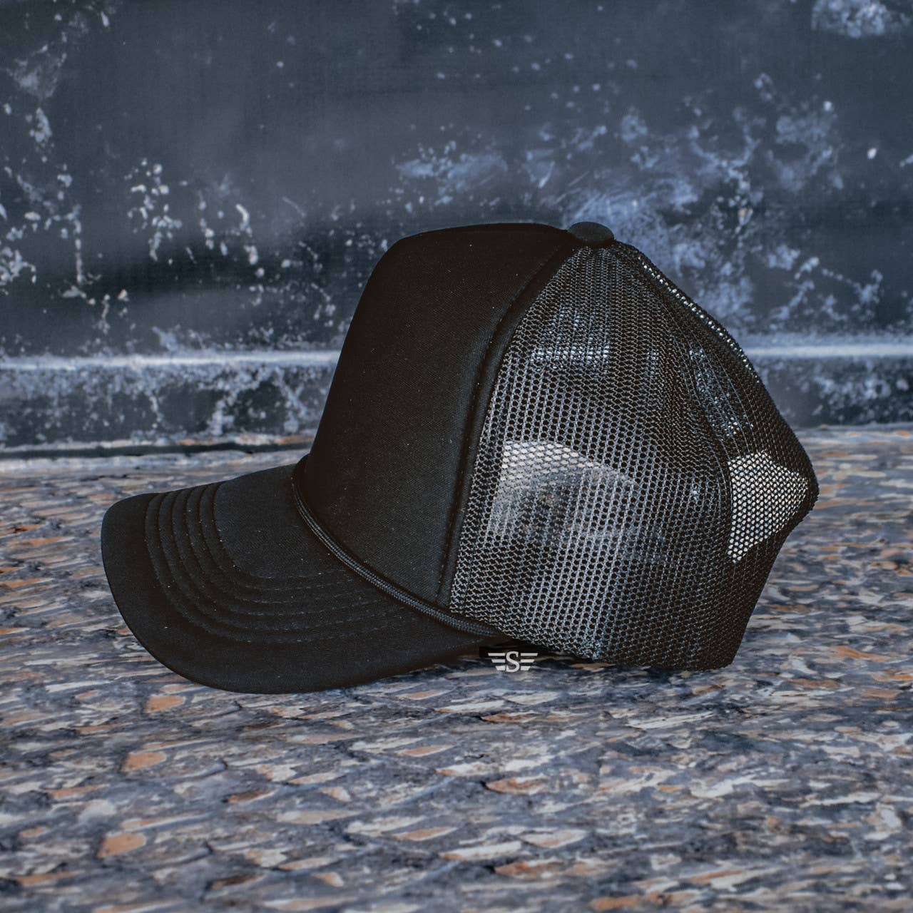 Solid Magna Pony® Mesh Foam Trucker Hat