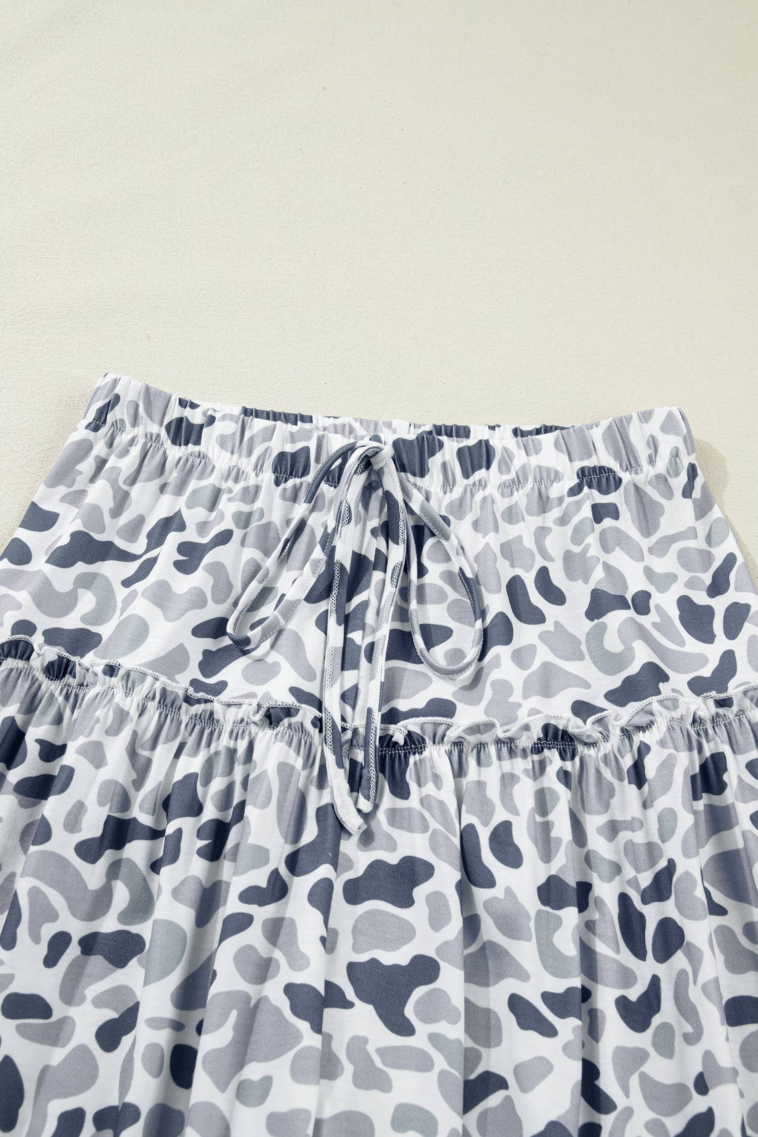 Spring 2026 Camo Print Wide Leg Casual Pants (S-XL)