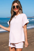 Milana Stripe Knitted Set