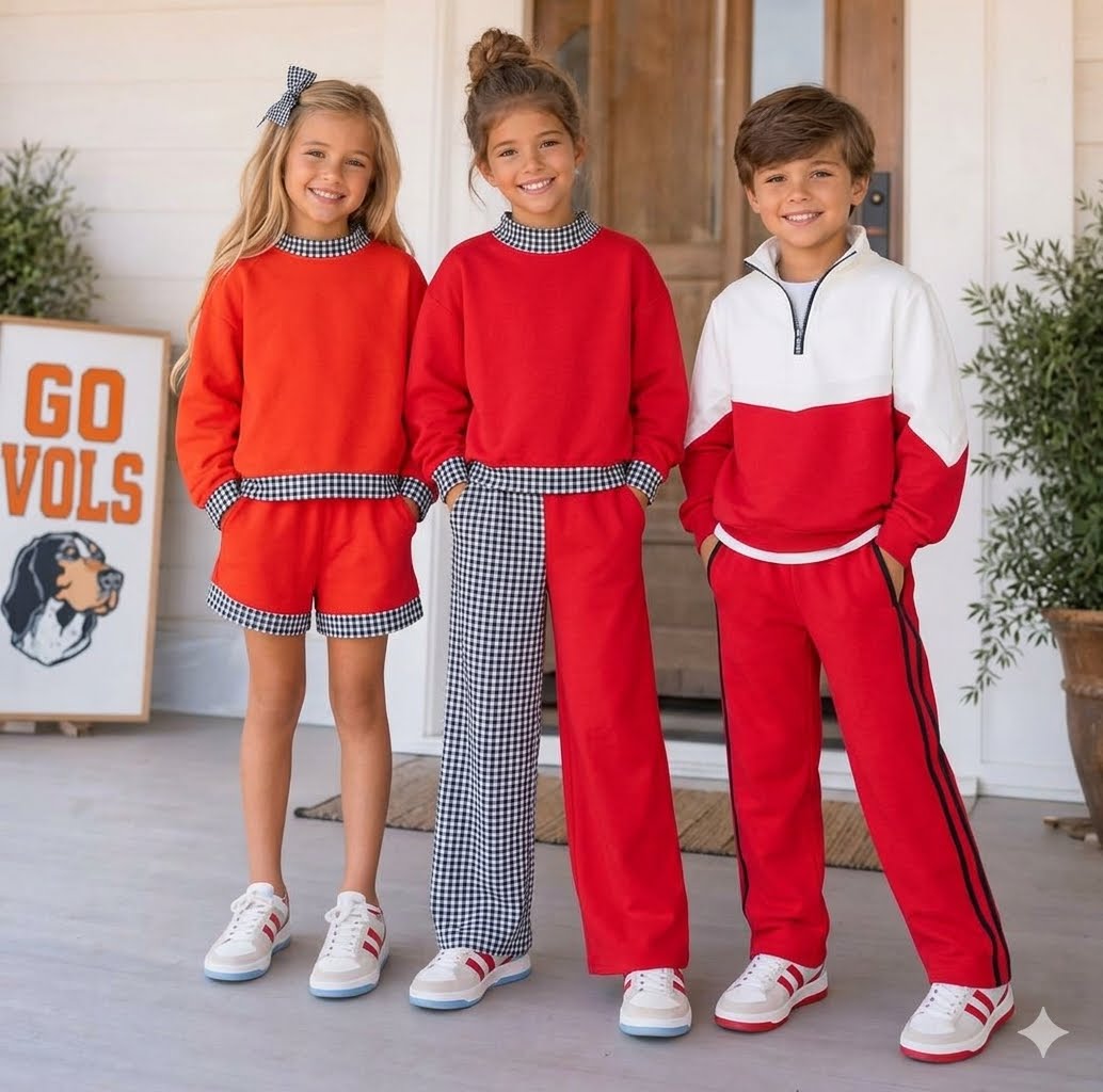 Checkered Gingham Lounge Sets
