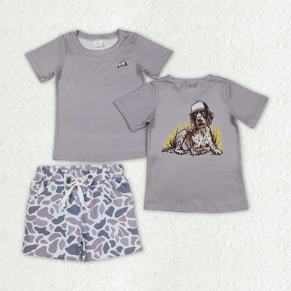 Boys Dog Graphic Shirt