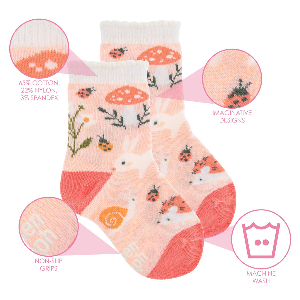 Strawberry Fields Toddler Socks