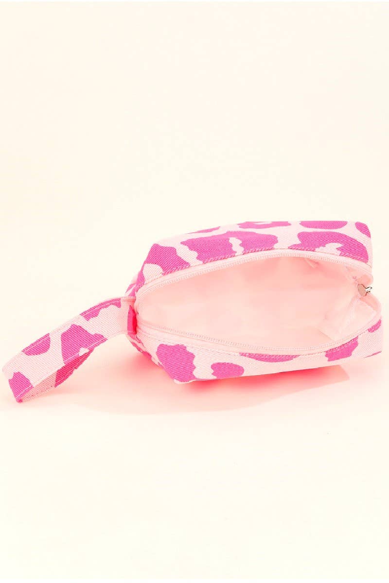 Leopard Print Cosmetic Bag