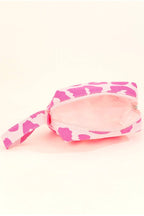 Leopard Print Cosmetic Bag
