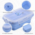 Collapsible Silicone Food Storage Containers 17 oz