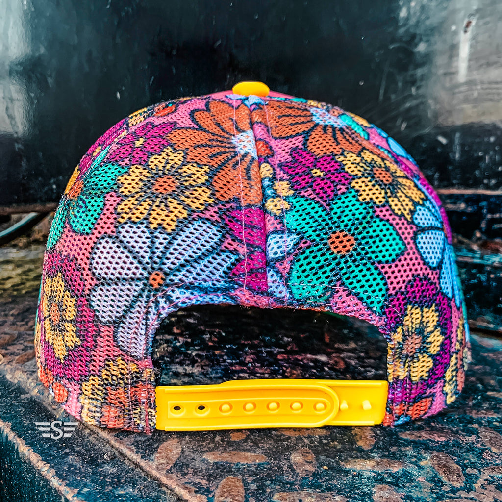 Floral Magna Pony® Mesh Foam Trucker Hat