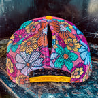 Floral Magna Pony® Mesh Foam Trucker Hat