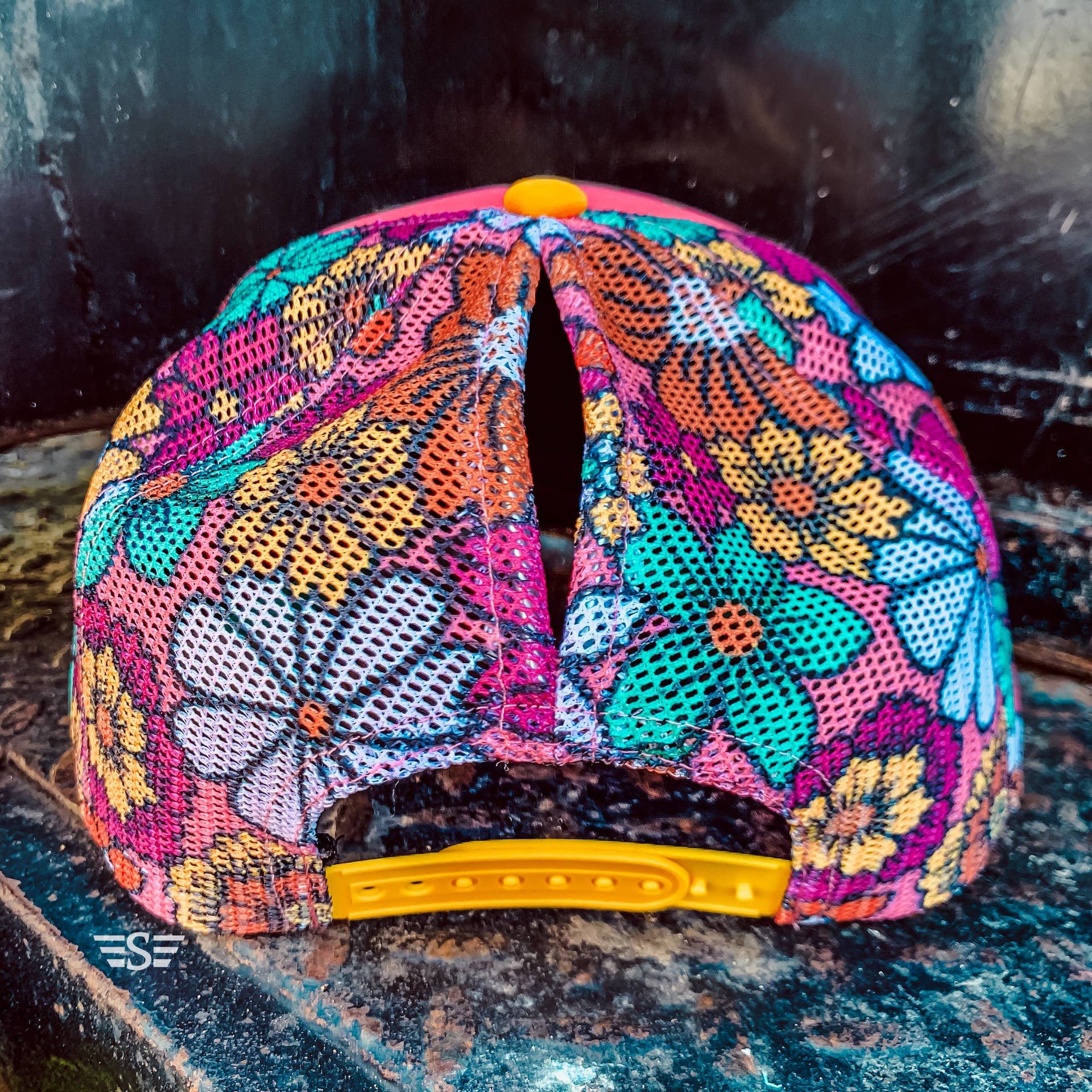 Floral Magna Pony® Mesh Foam Trucker Hat
