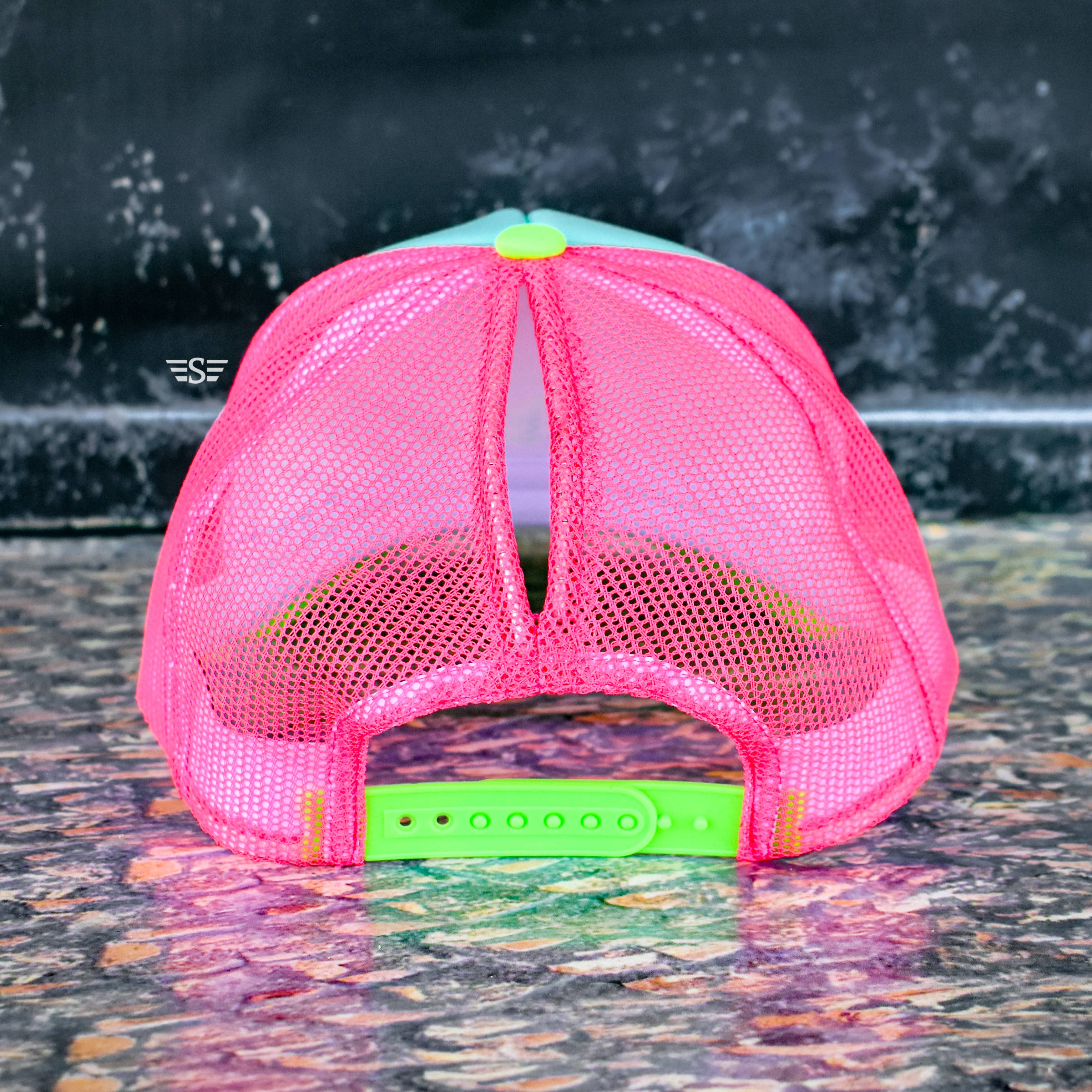 Tri Color Mesh Magna Pony® Trucker Cap